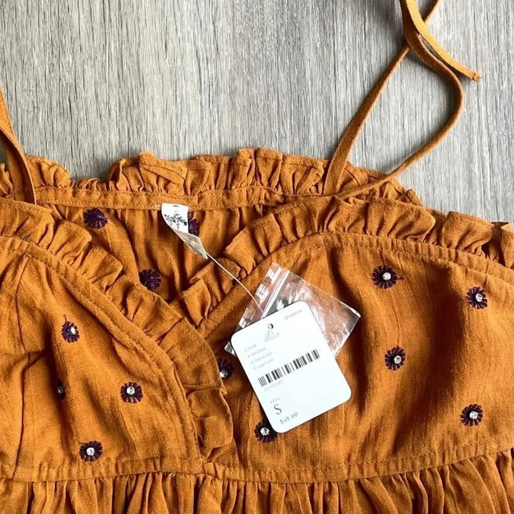 NWT Free People On a Star Crop Cami Small​​​​ - Picture 4 of 5
